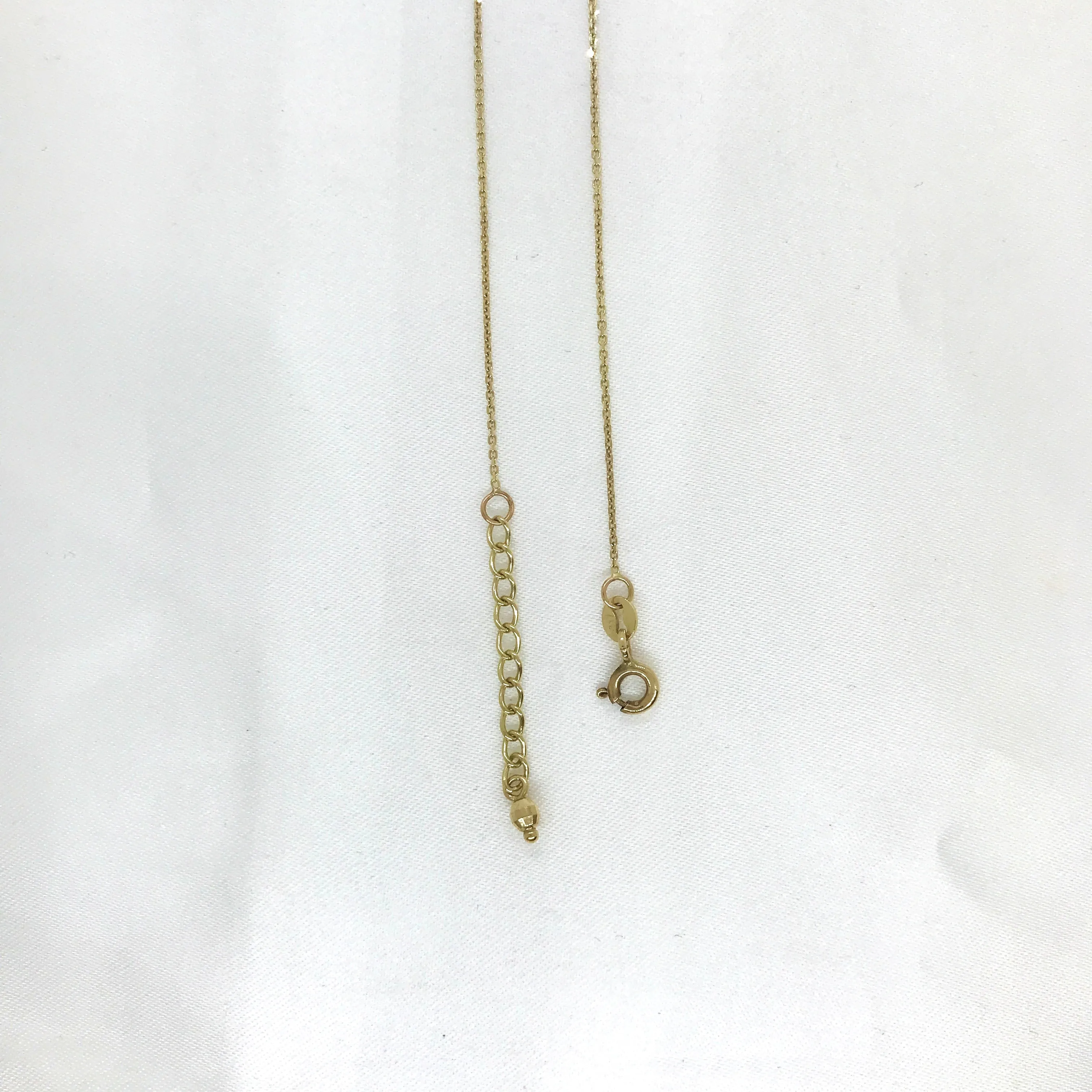 10k Yellow Gold Star Necklace