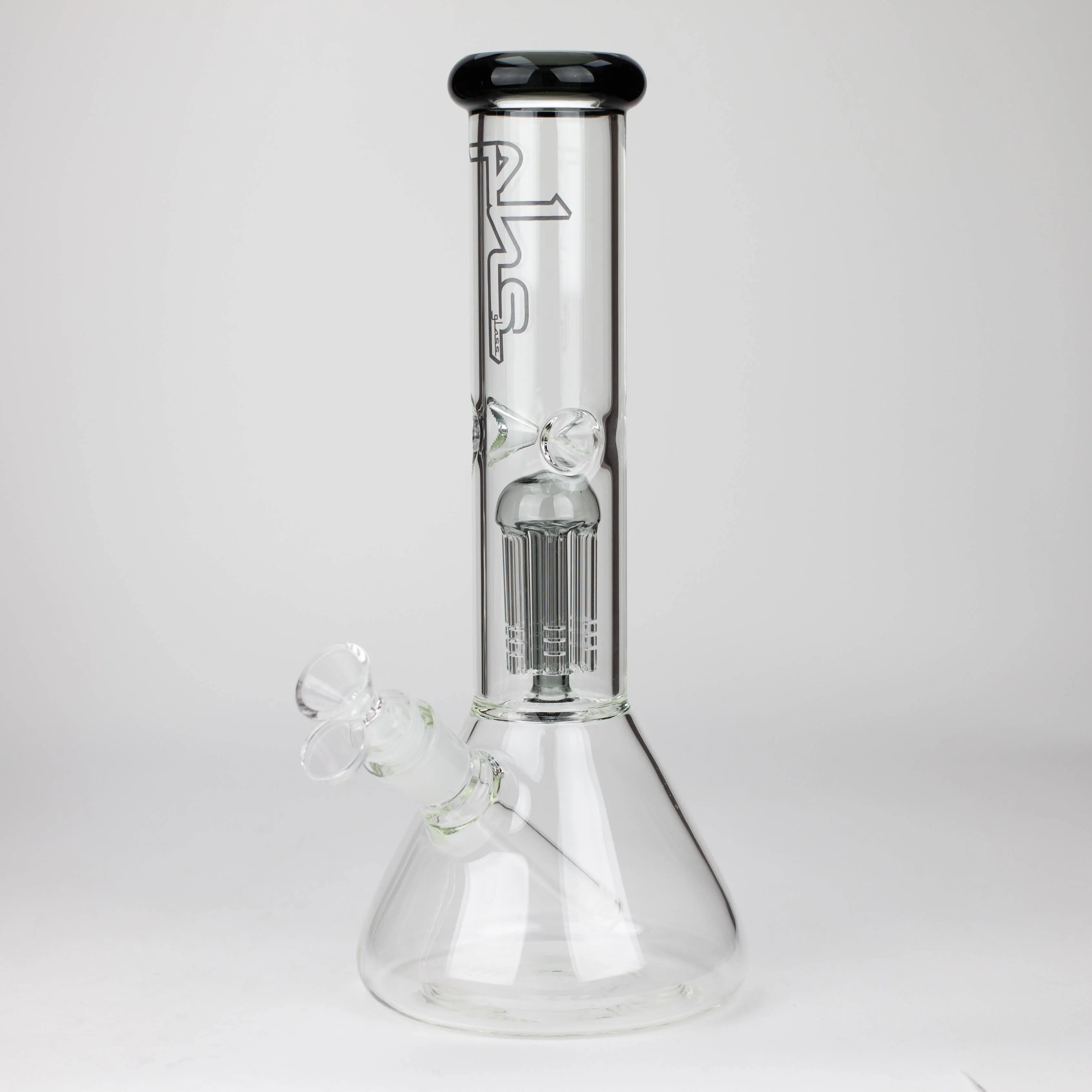 12" Tree Arm Perc Glass Beaker Bong