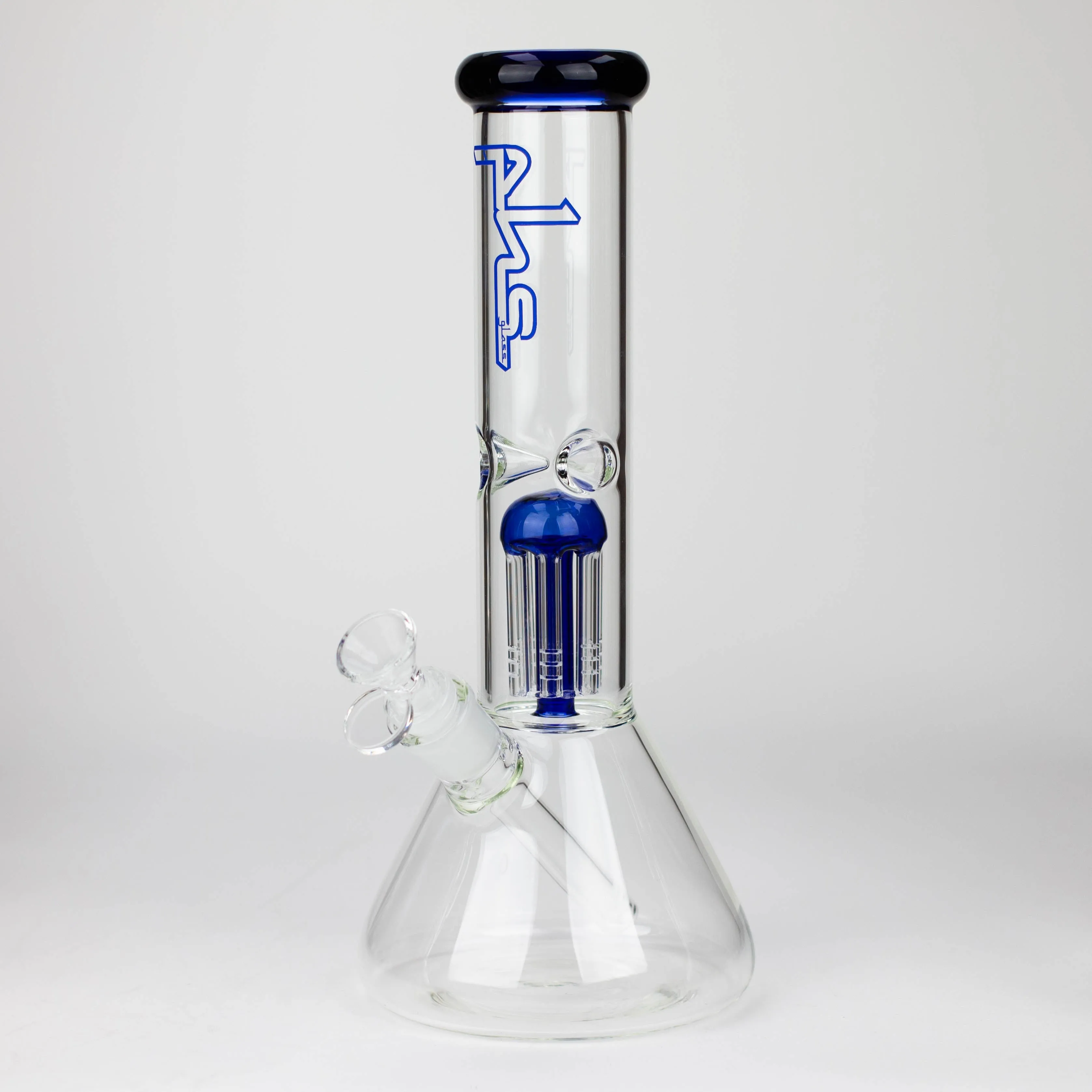 12" Tree Arm Perc Glass Beaker Bong