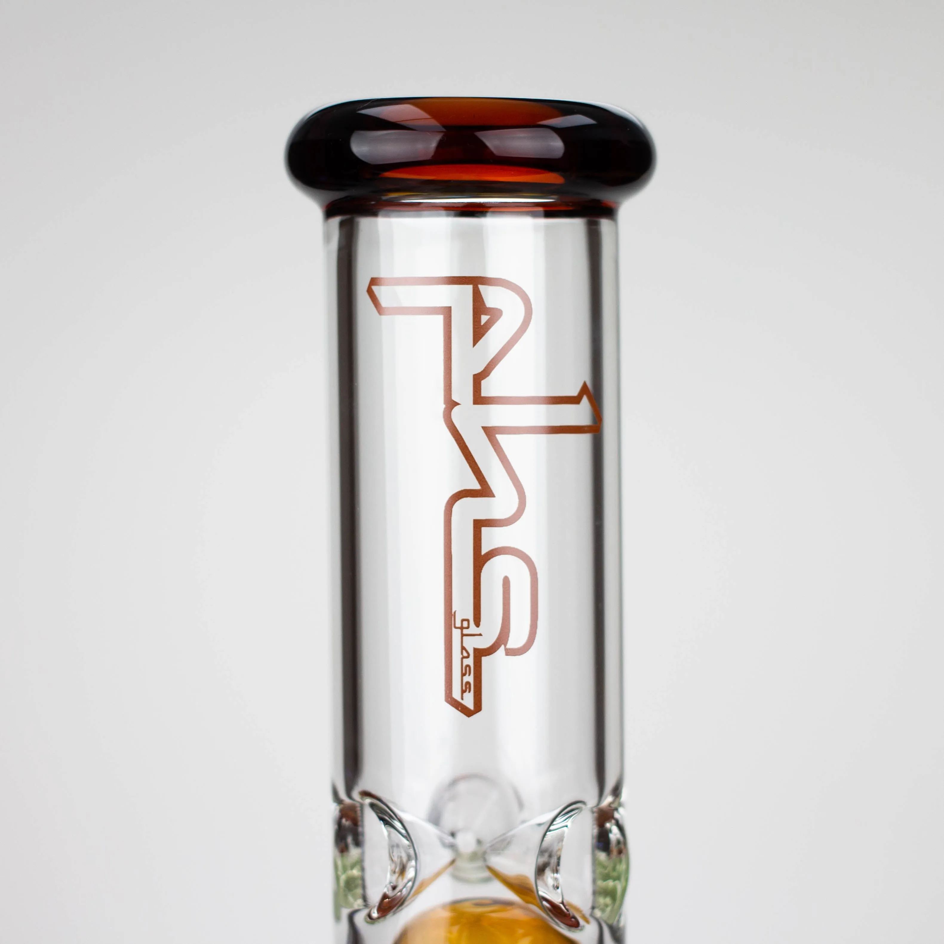 12" Tree Arm Perc Glass Beaker Bong