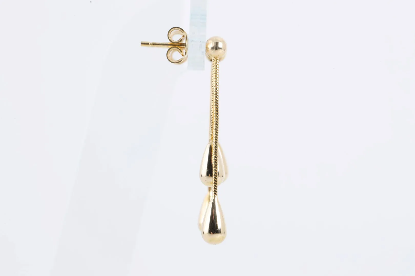 14k Yellow Gold Dangle Earrings (2.58g.)