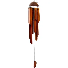 14" Bamboo Wind Chime - Plain