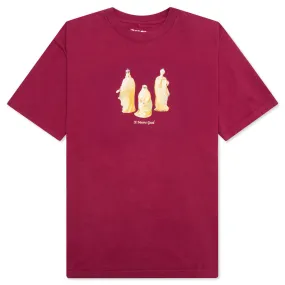 3 Kings S/S Tee - Burgundy