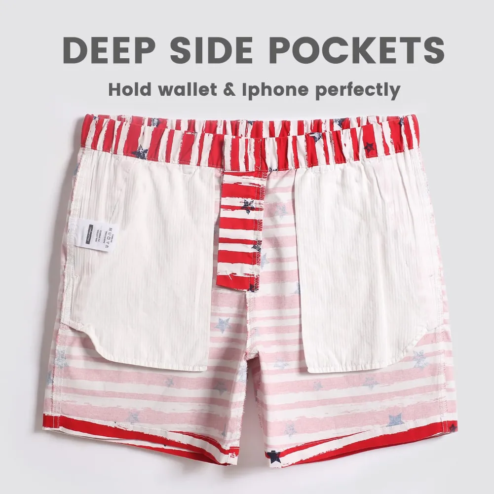 5.5 Inch Cotton Casual Wear Shorts