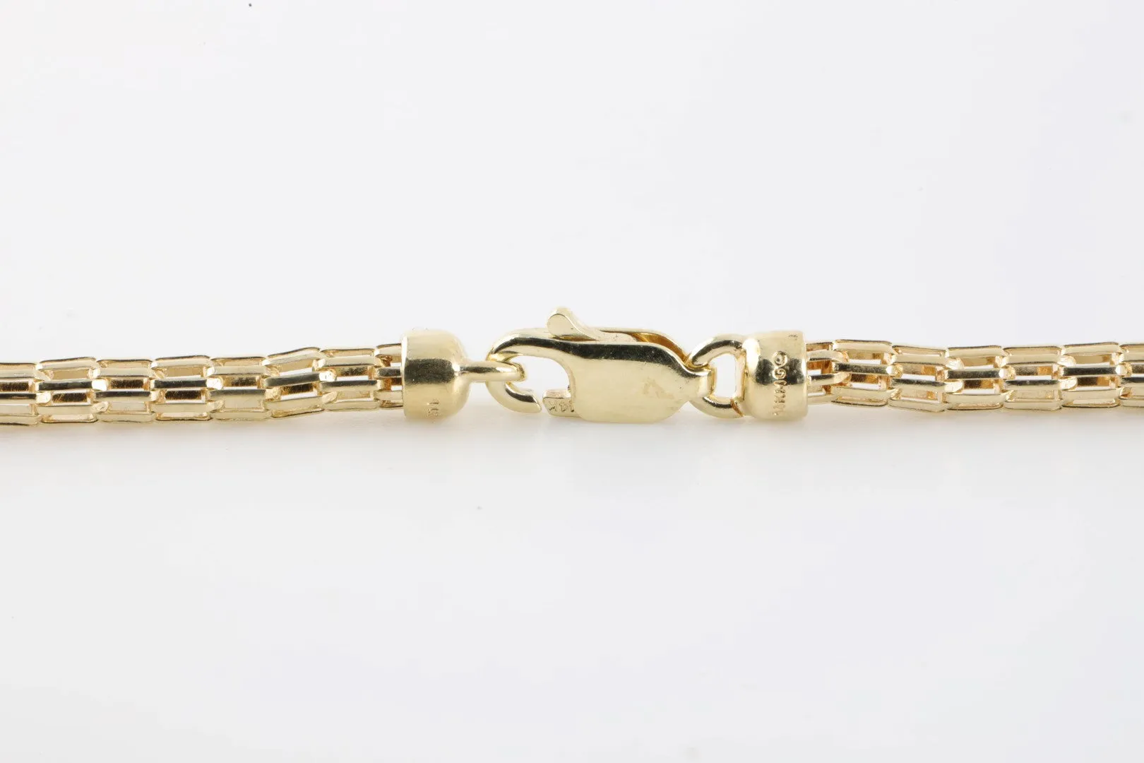 7.5" 14k Yellow Gold Openwork Chain (7.98g.)