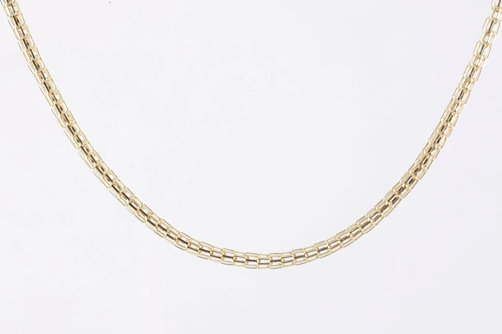 7.5" 14k Yellow Gold Openwork Chain (7.98g.)