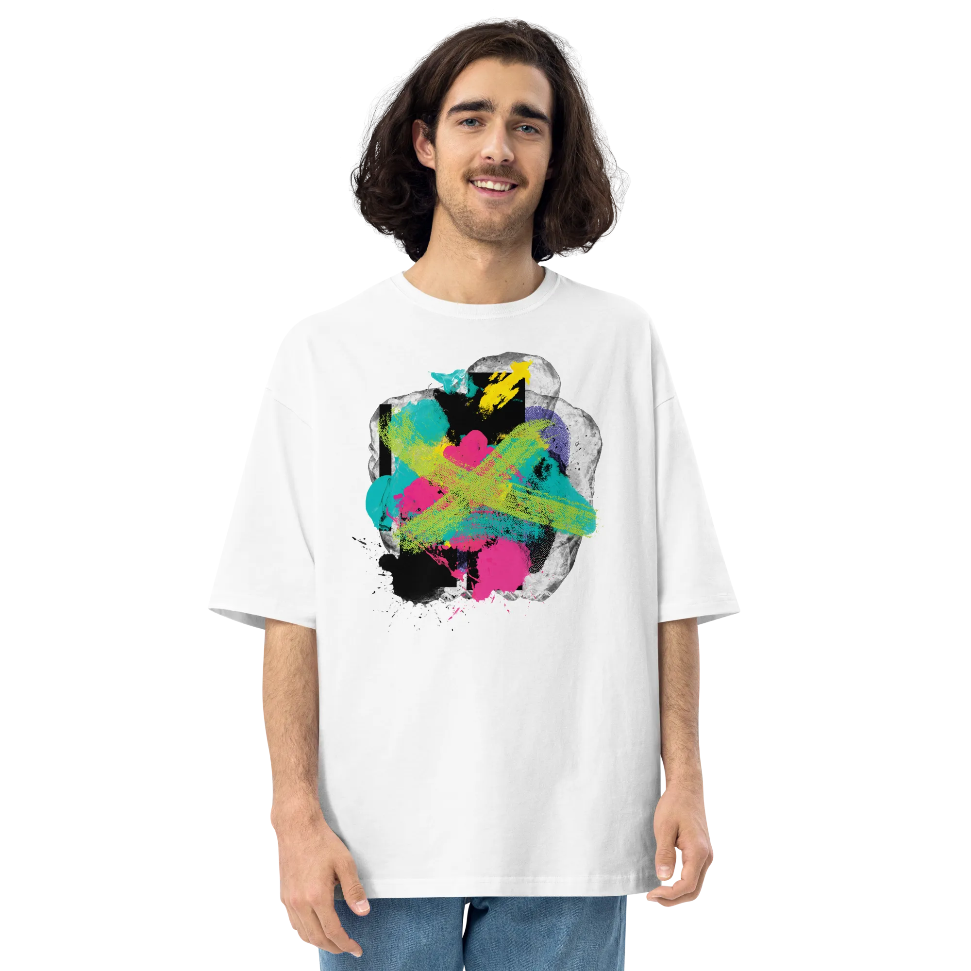 Abstract Series 04 Unisex Oversized T-Shirt