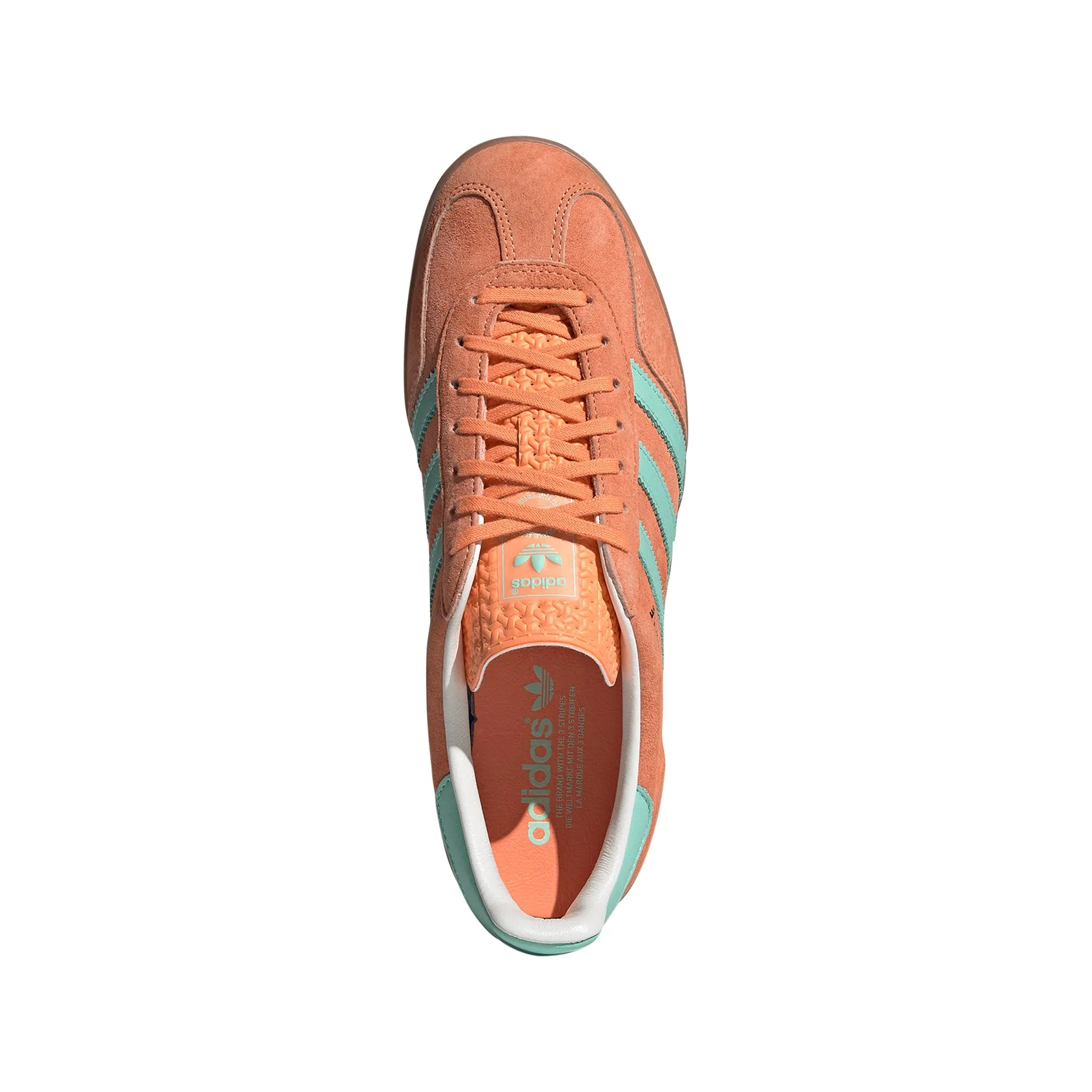 ADIDAS GAZELLE INDOOR EASY ORANGE/CLEAR MINT/GUM