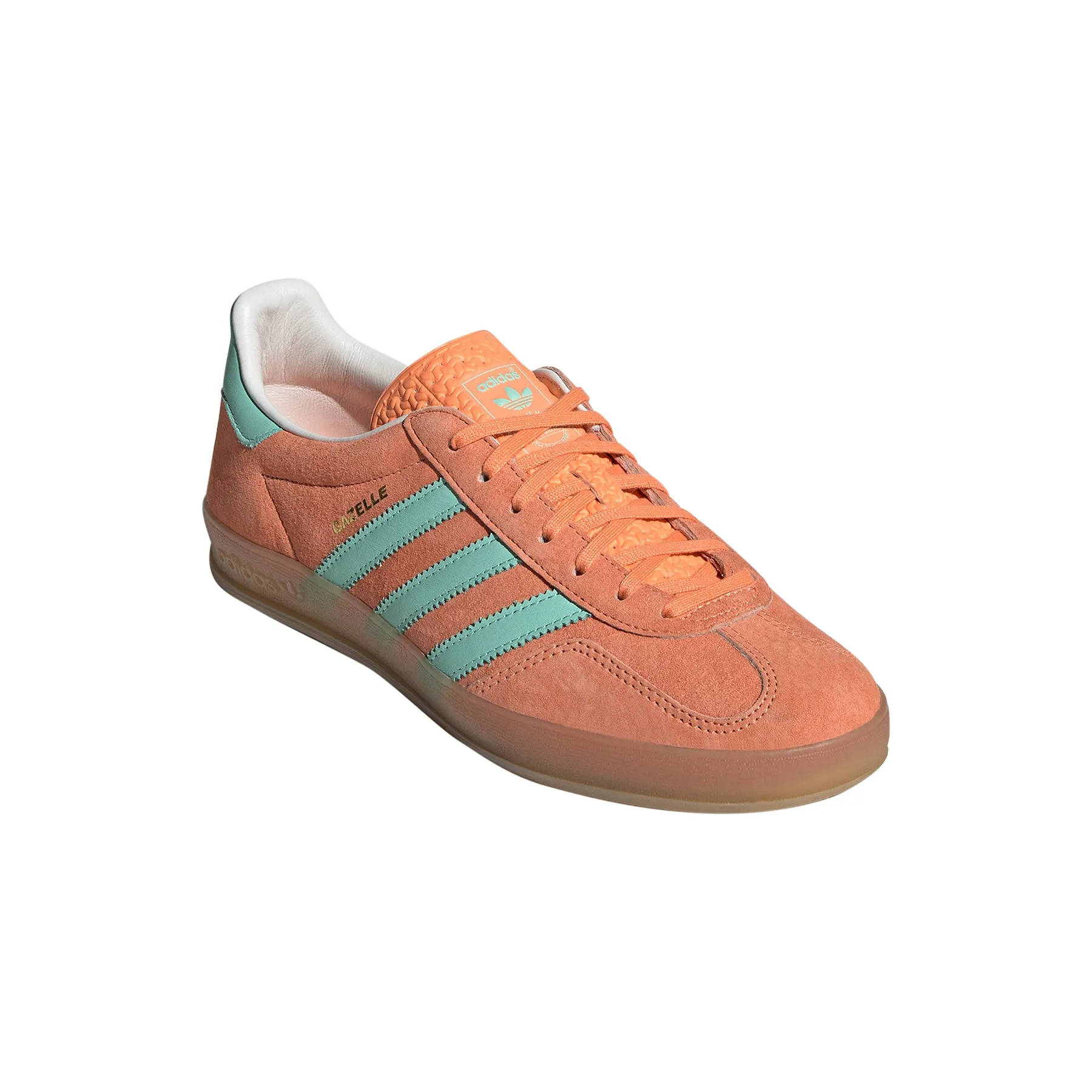 ADIDAS GAZELLE INDOOR EASY ORANGE/CLEAR MINT/GUM