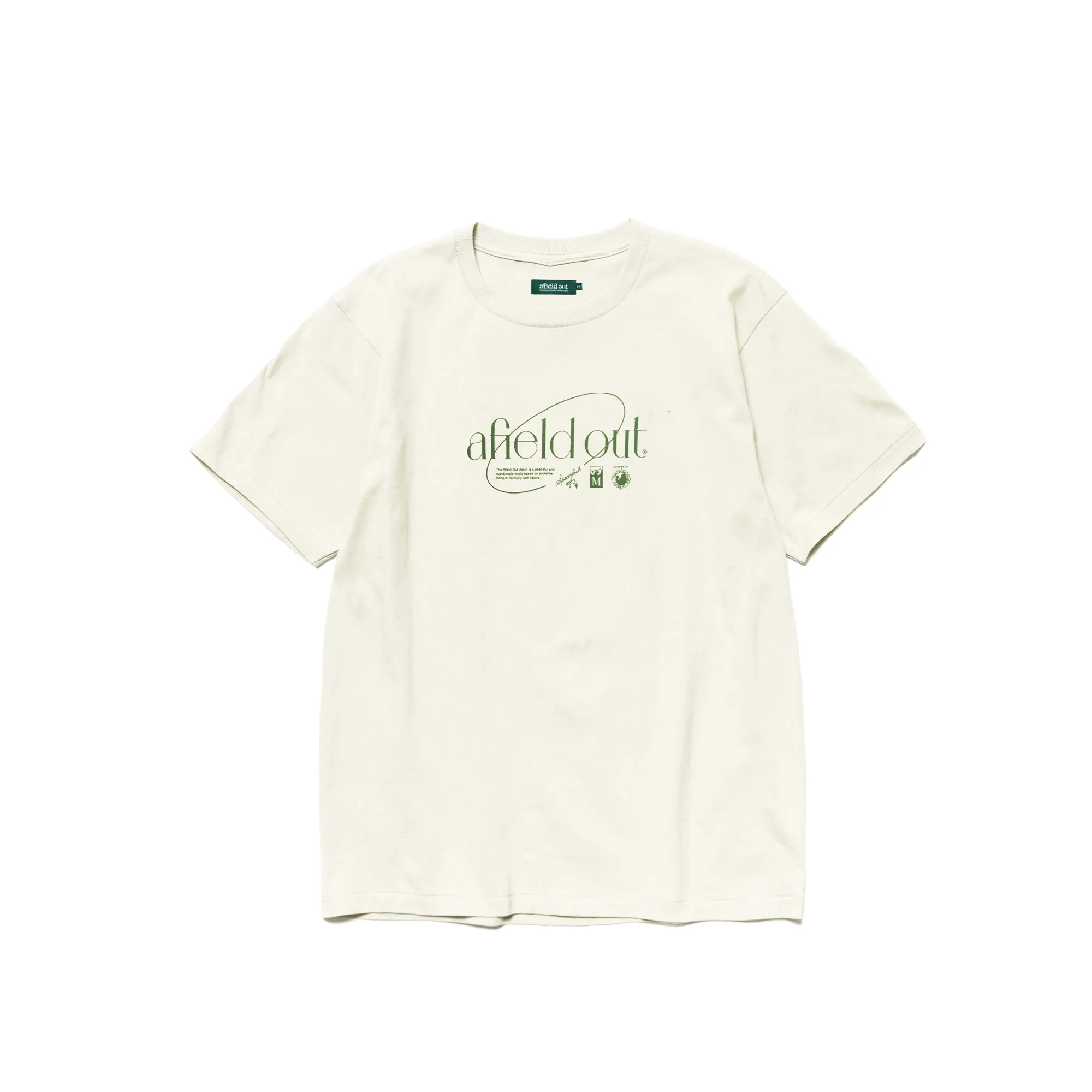 Afield Mens Harmony T-Shirt 'White'