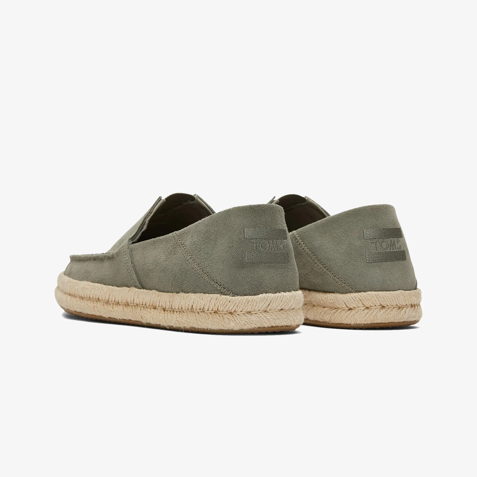 ALONSO LOAFERS SUEDE ESPADRILLES 'OLIVE'