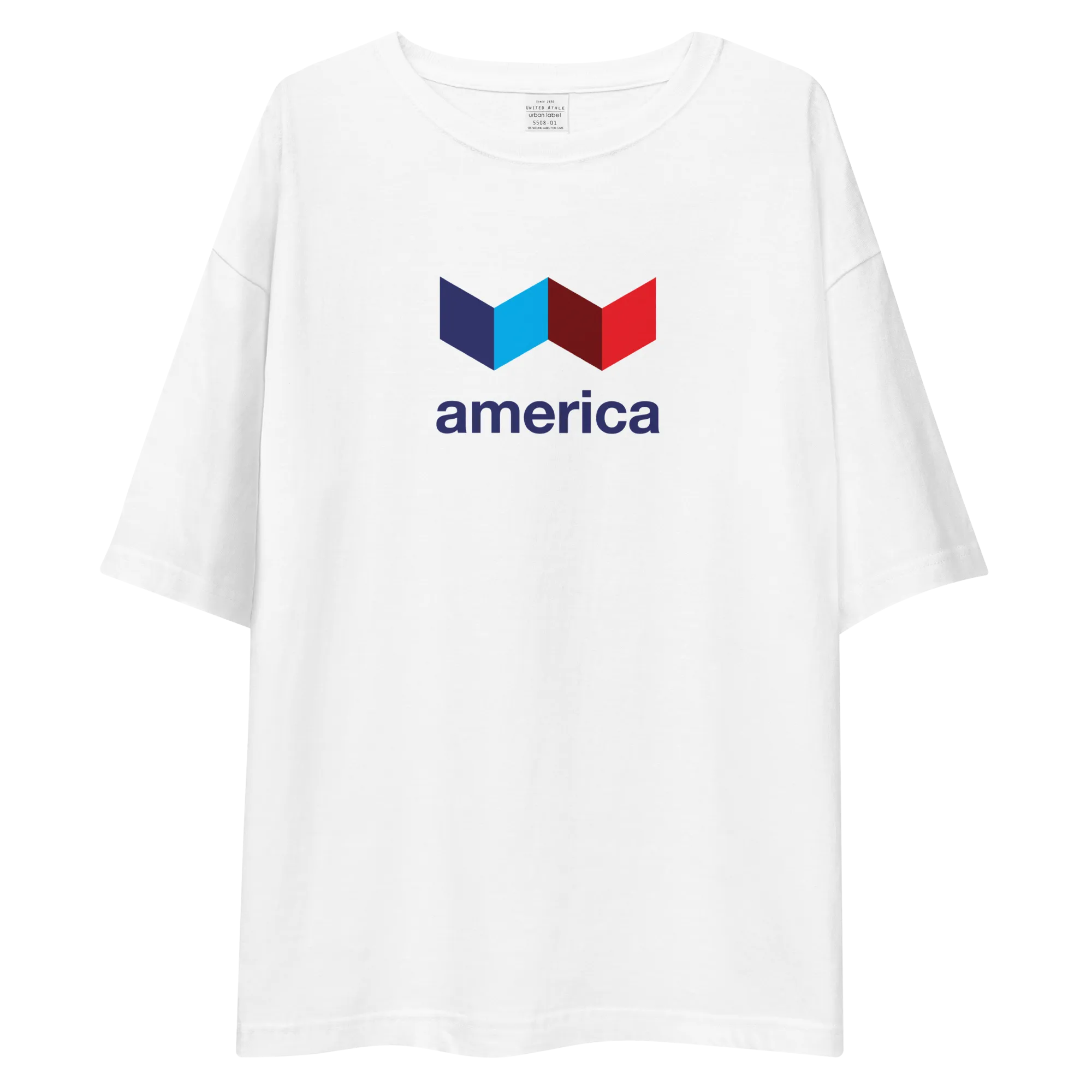 America "Squared" Unisex Oversized T-Shirt