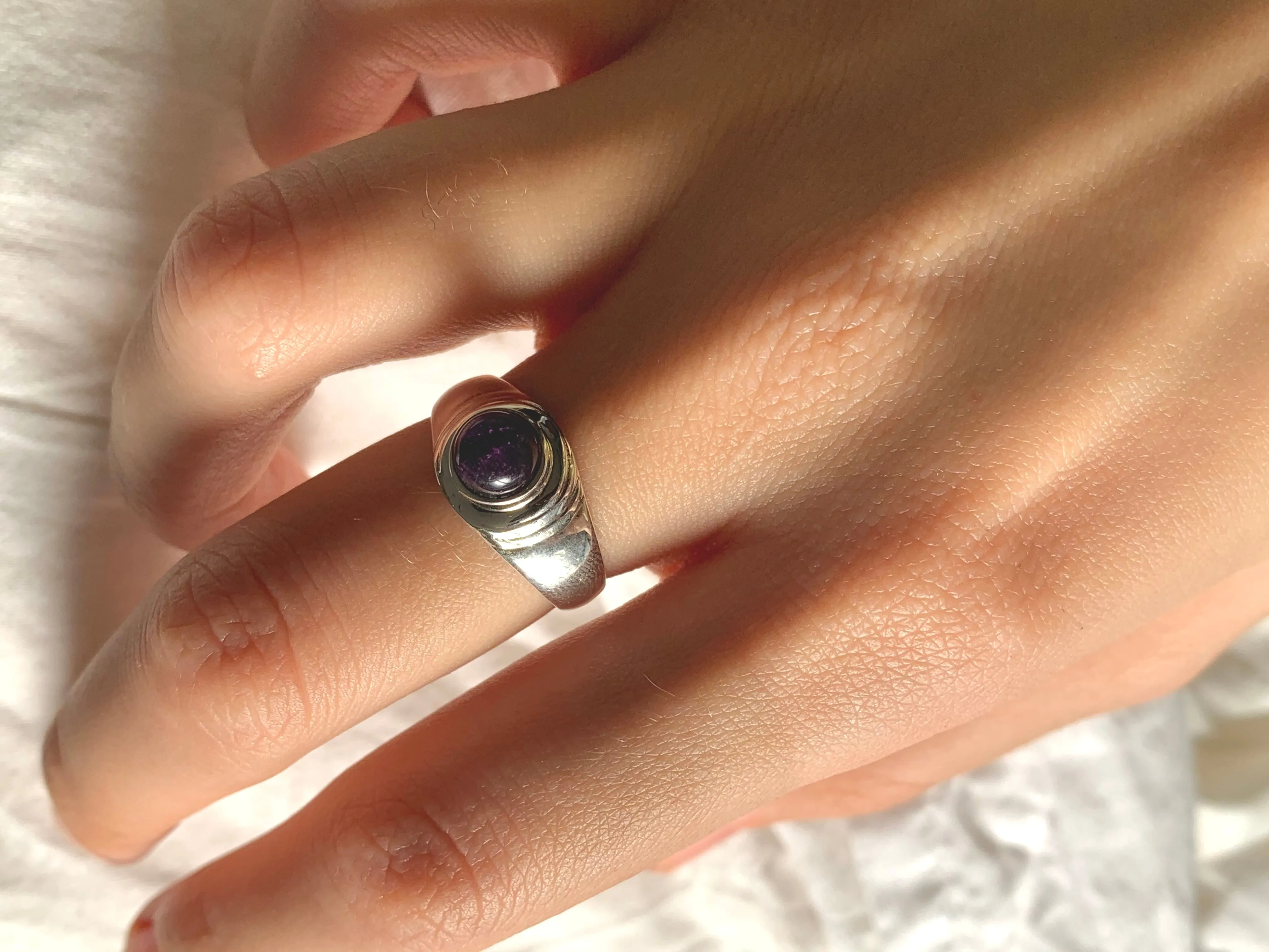 Amethyst Lugo Ring