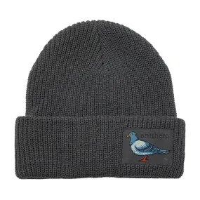 Anti Hero Lil Pigeon Label Cuff Beanie Charcoal/Charcoal