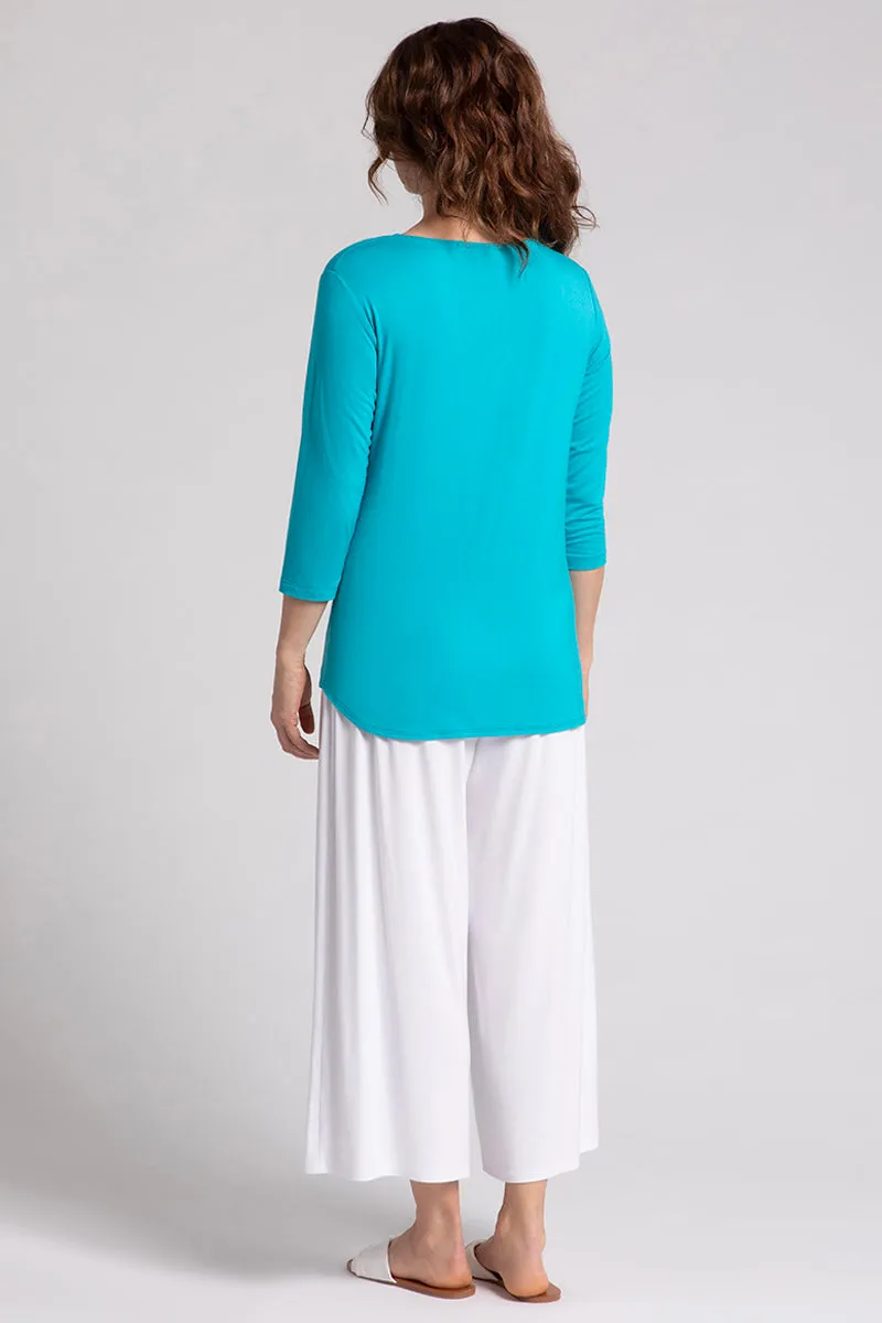 Bamboo Go To Classic T Relax | Turquoise