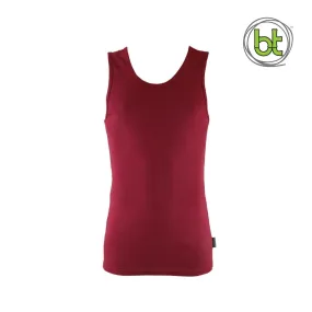 Bamboo Men's Singlet - Red