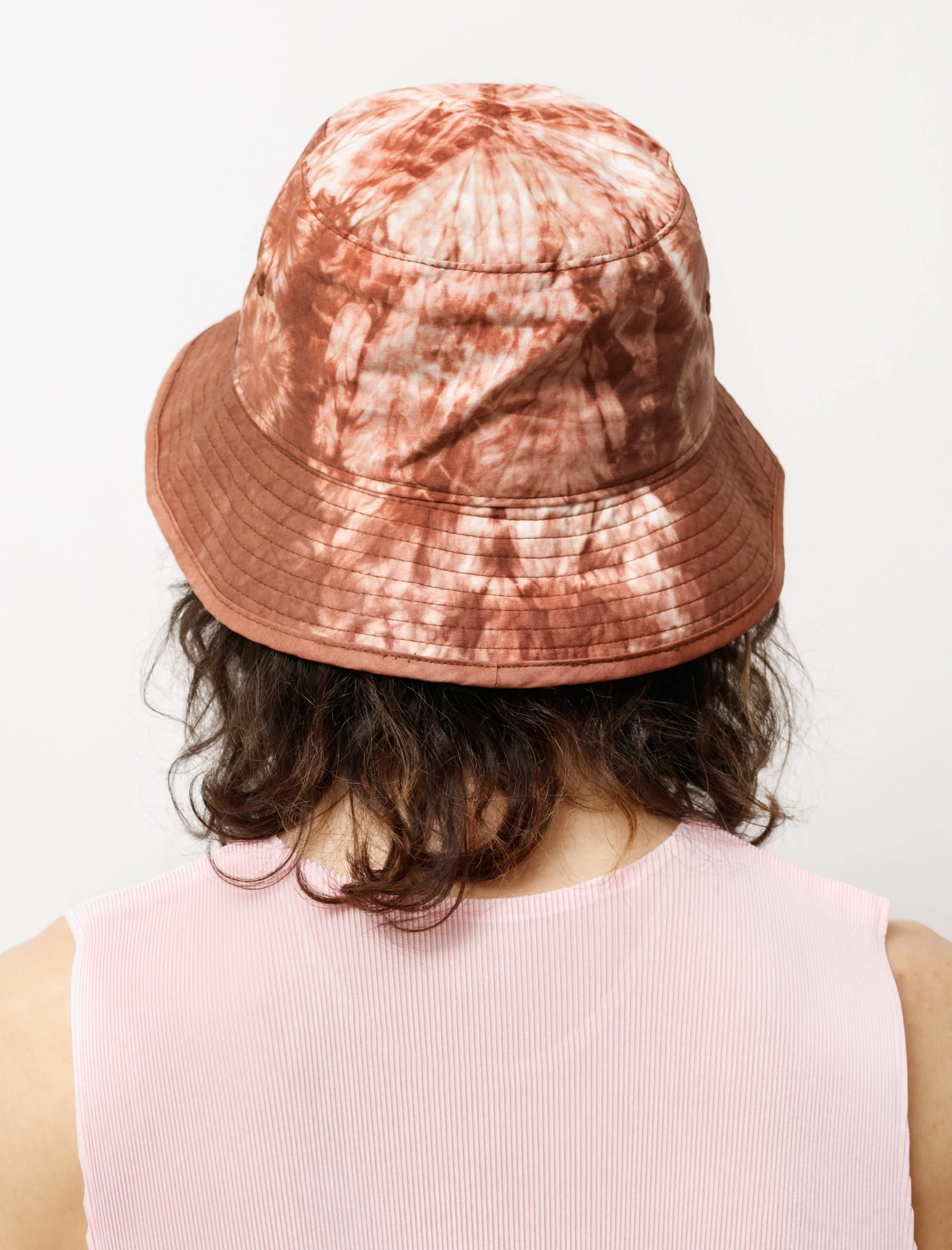 Batik Bucket Hat Pink