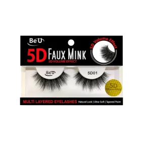 BE U | 5D Faux Mink Eyelashes 5D01