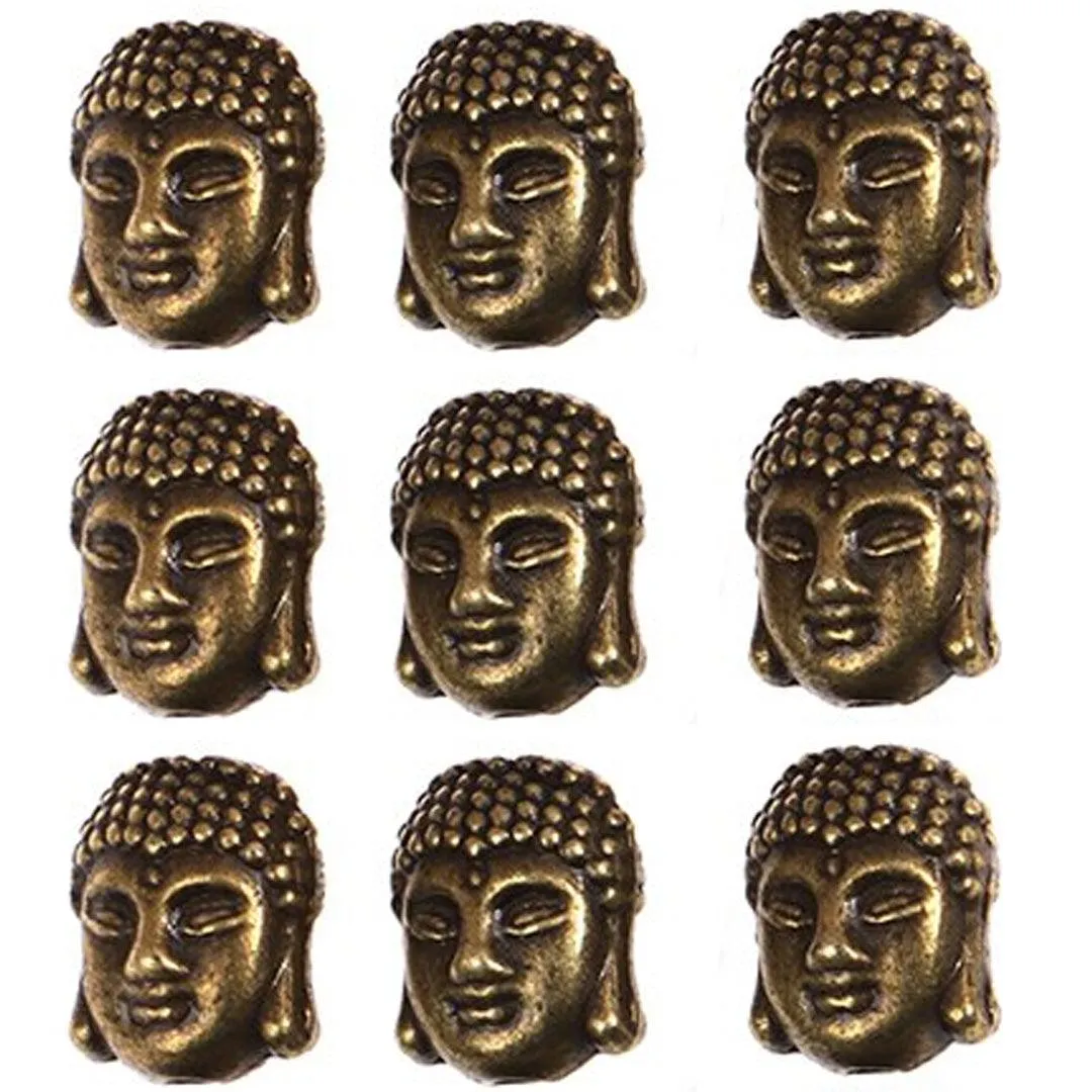 Bead, Buddha Head 7x9mm