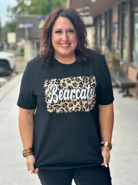 Bearcats Two Tone Leopard Tee