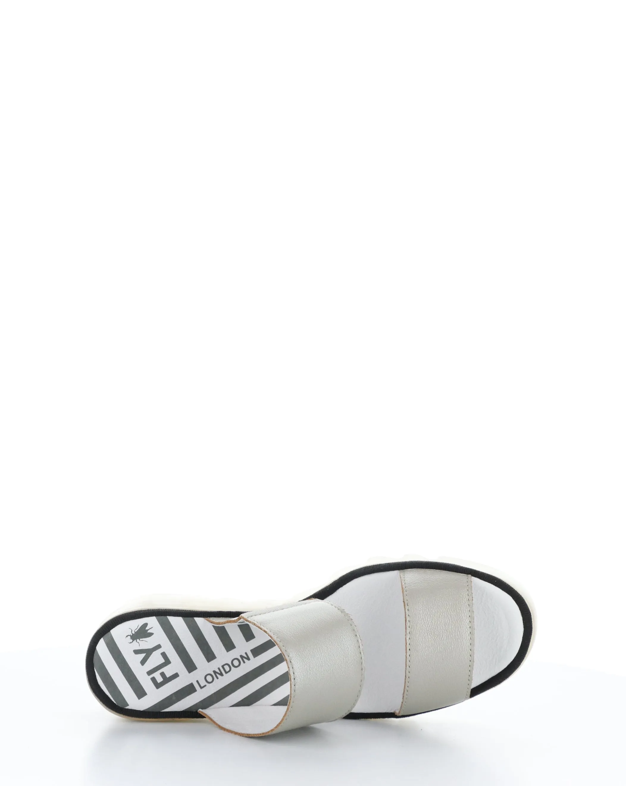 BESY357FLY 010 SILVER Slip-on Sandals