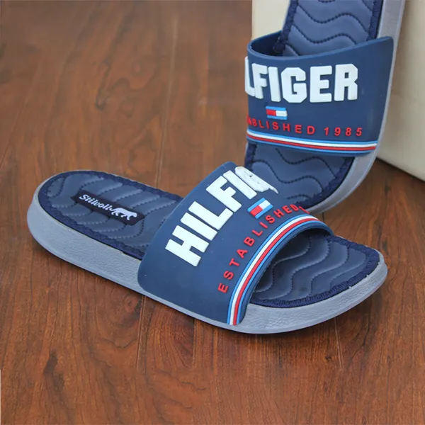 Blue Soft Slippers for men