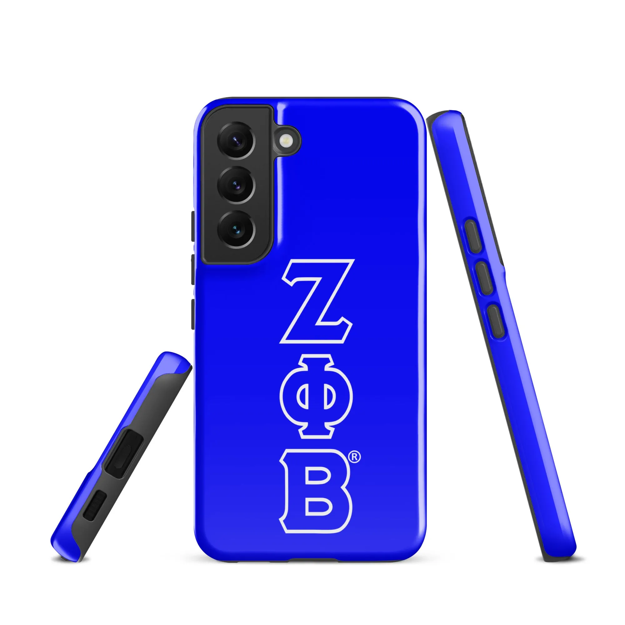 Blue ΖΦΒ Samsung Case