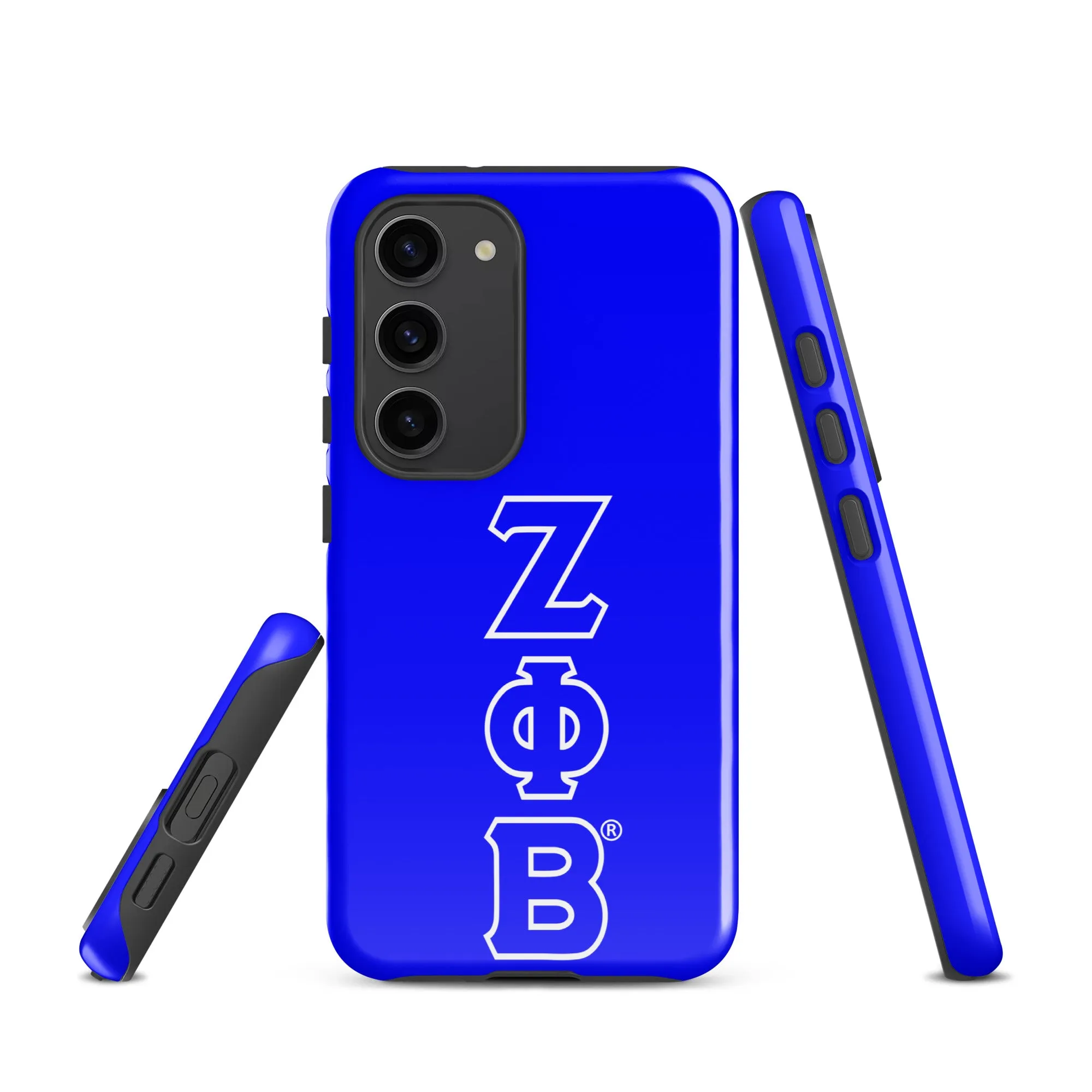 Blue ΖΦΒ Samsung Case