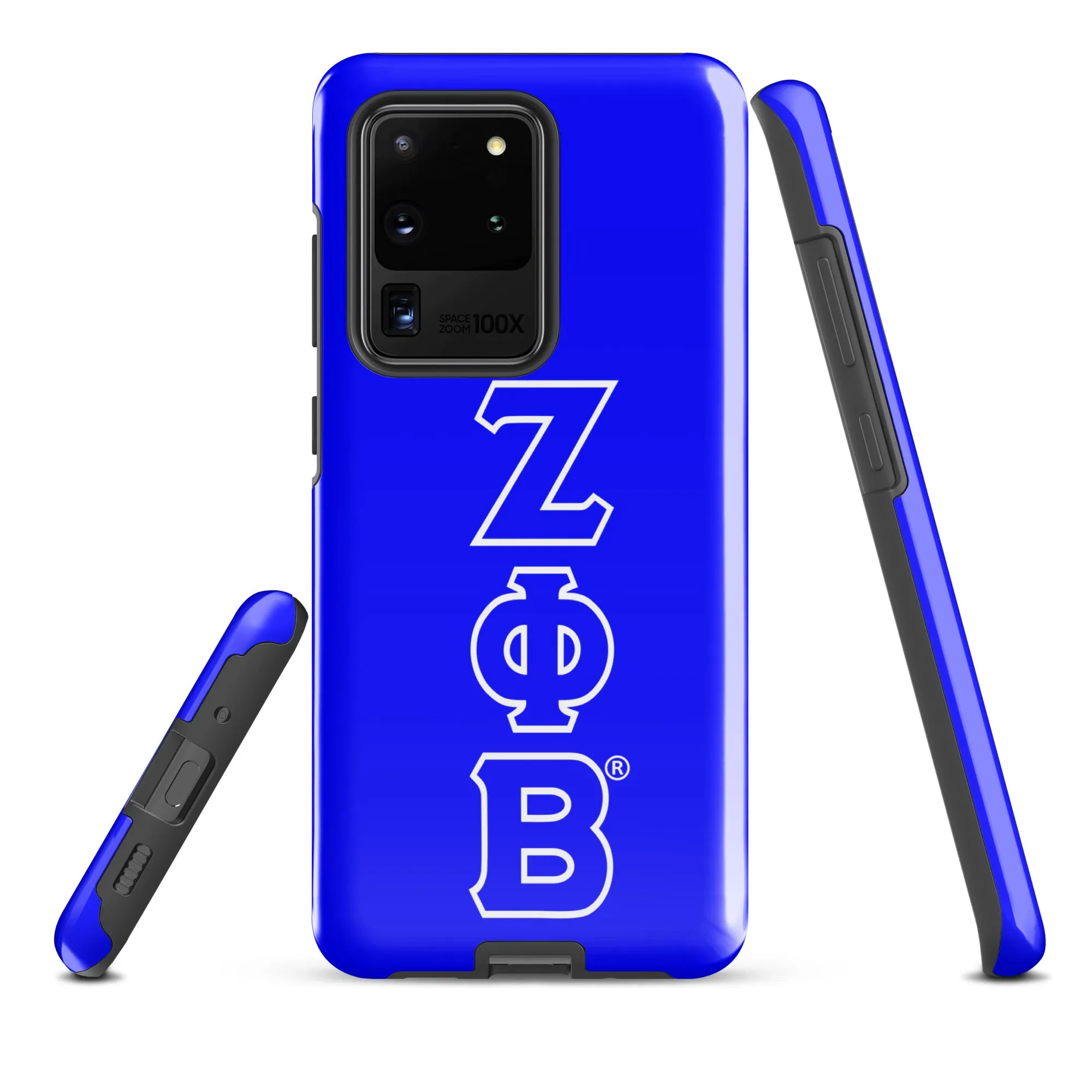 Blue ΖΦΒ Samsung Case