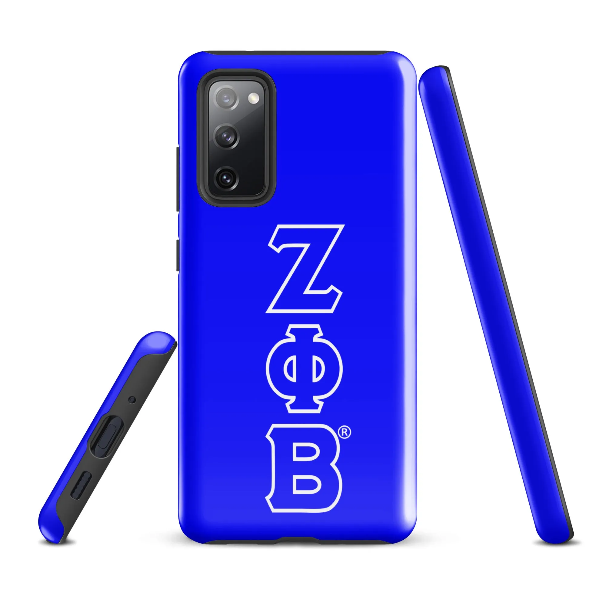 Blue ΖΦΒ Samsung Case