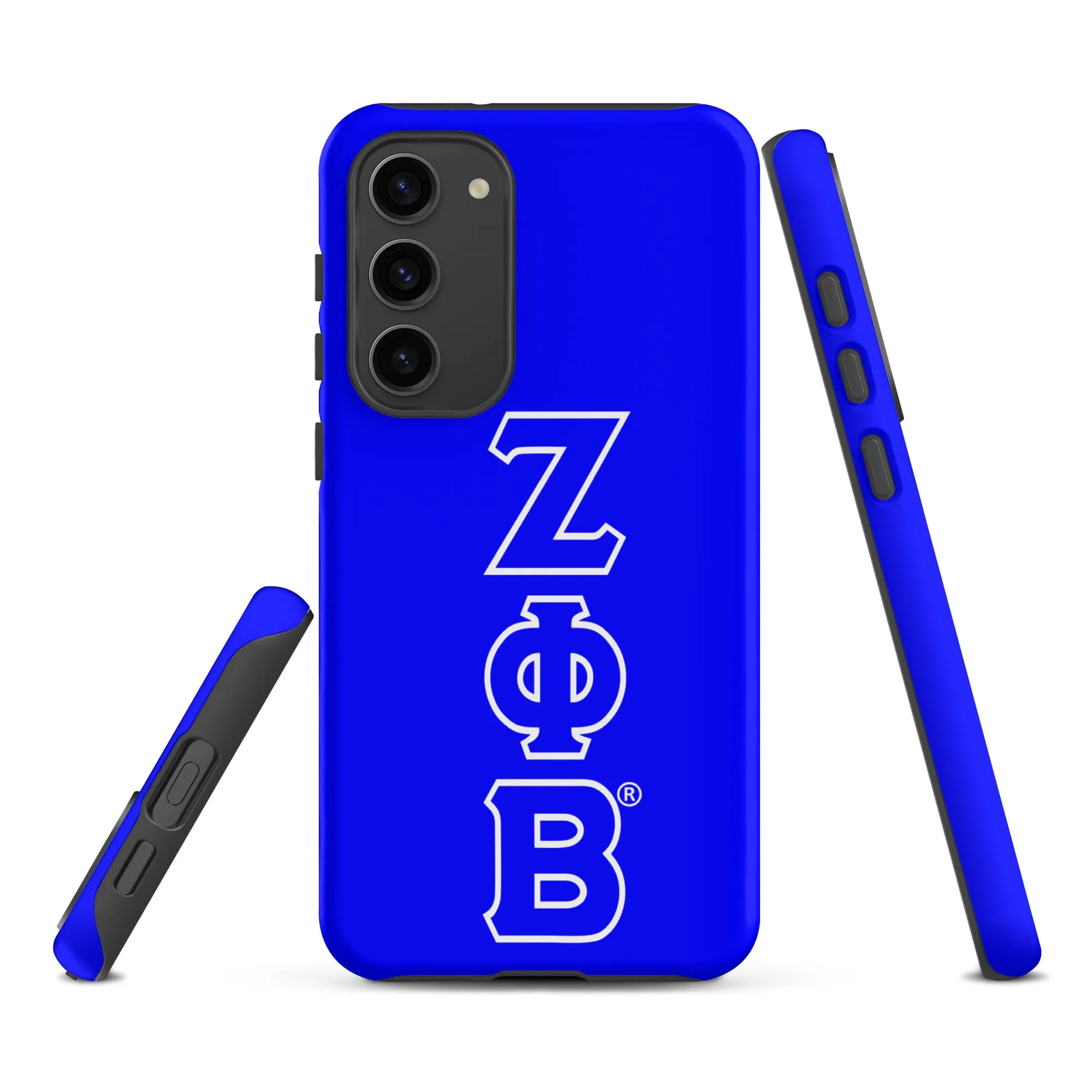 Blue ΖΦΒ Samsung Case