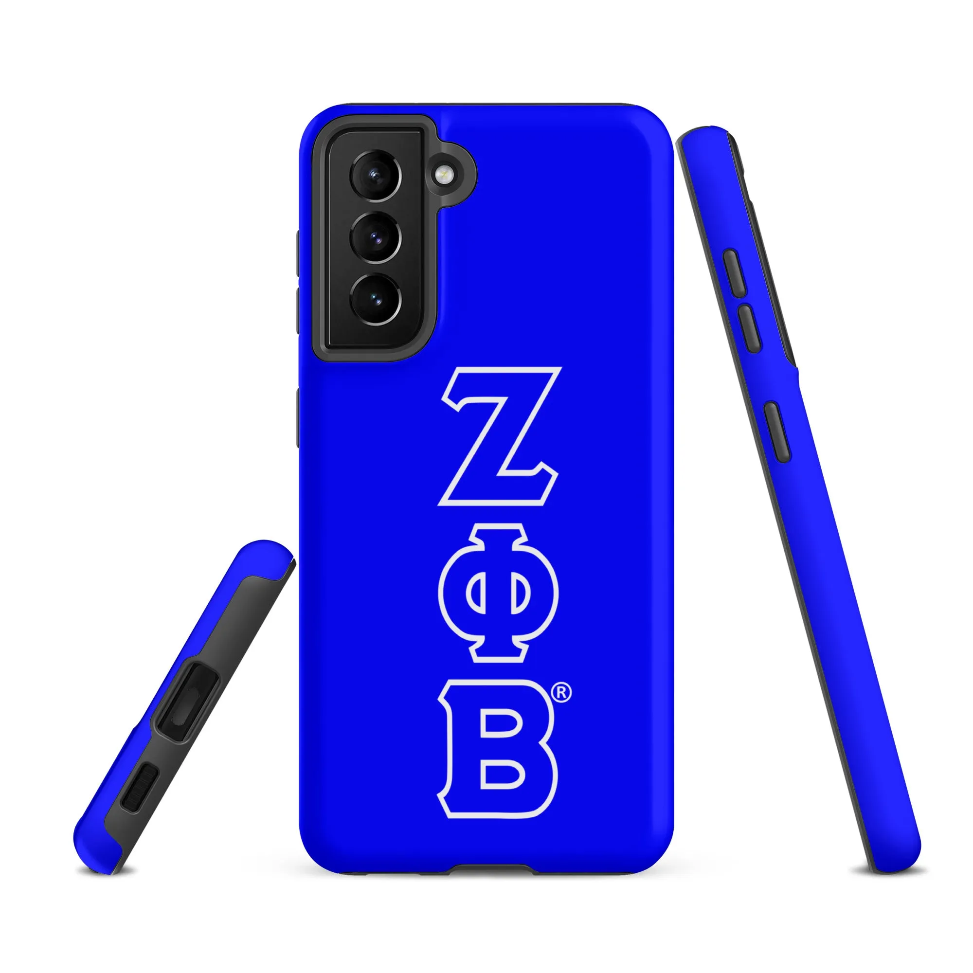 Blue ΖΦΒ Samsung Case