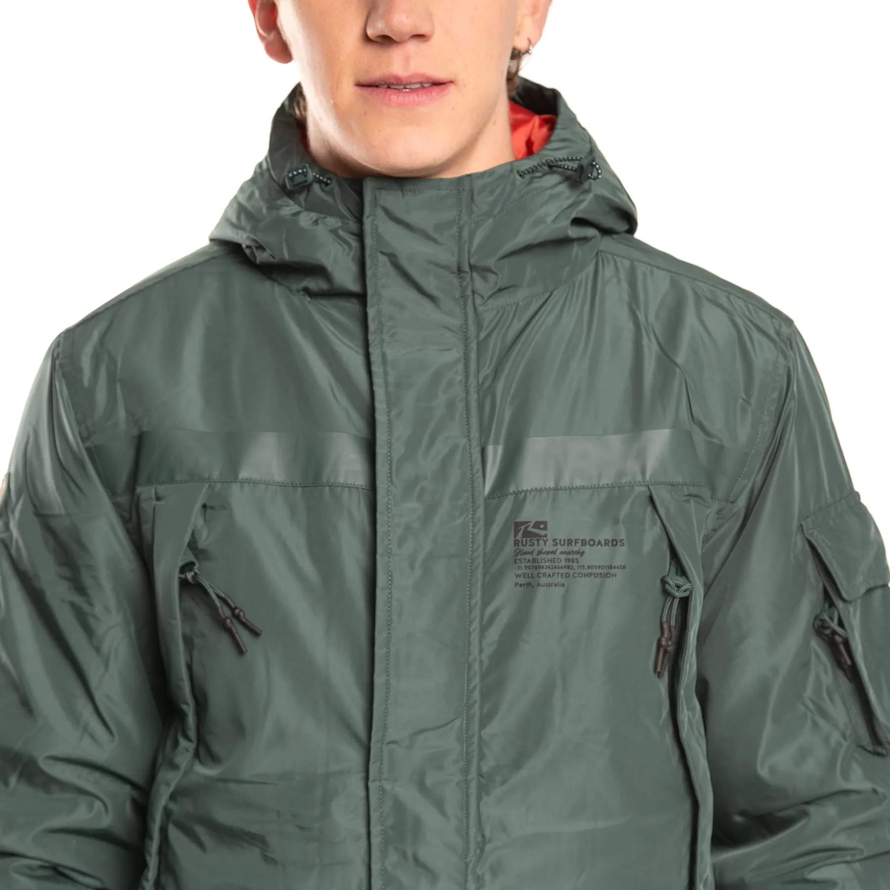 Campera Abrigo Rusty Saint Etienne Parka* Green