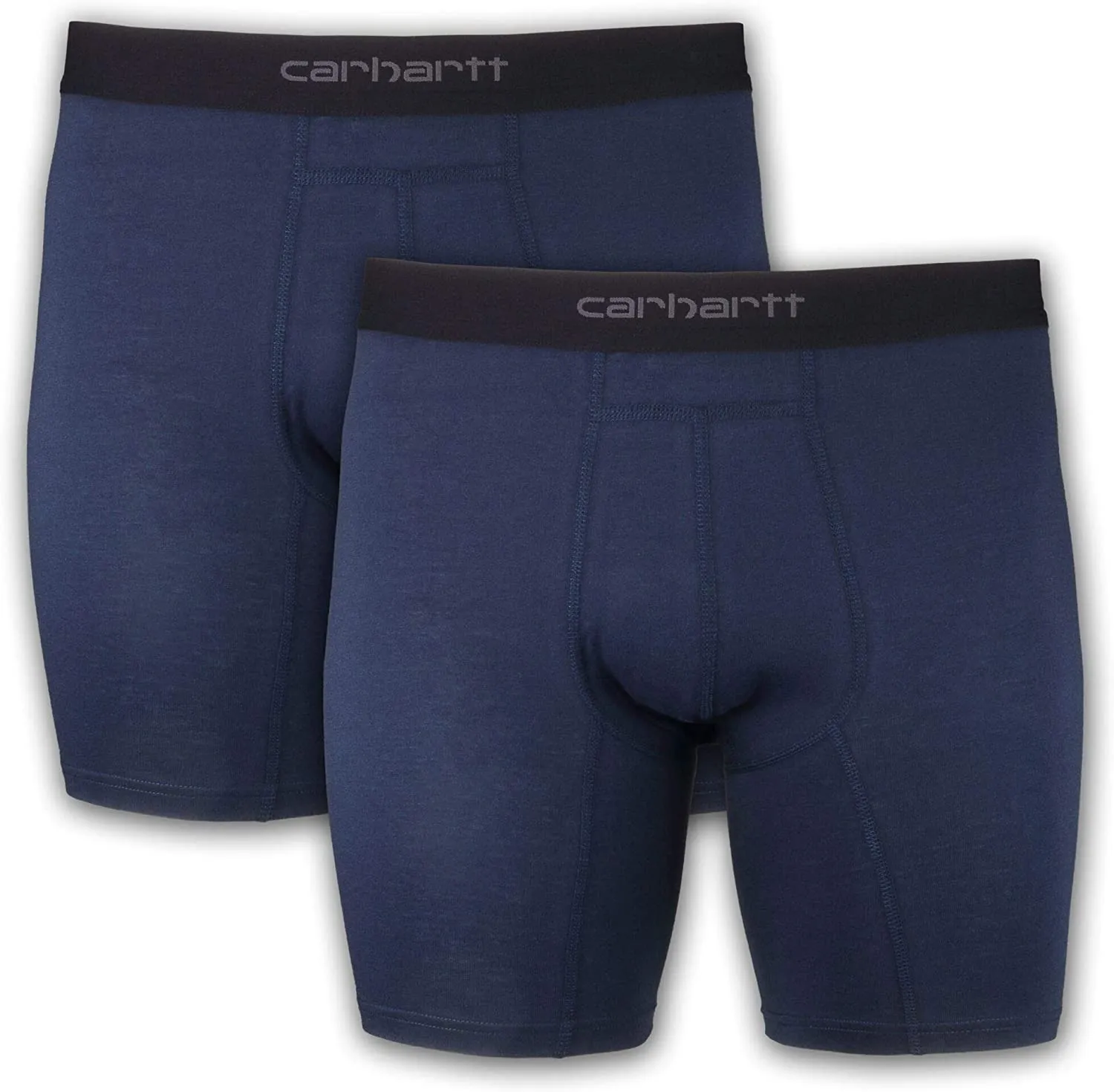 Carhartt Men's Cotton Polyester 2 Pack Boxer Briefs