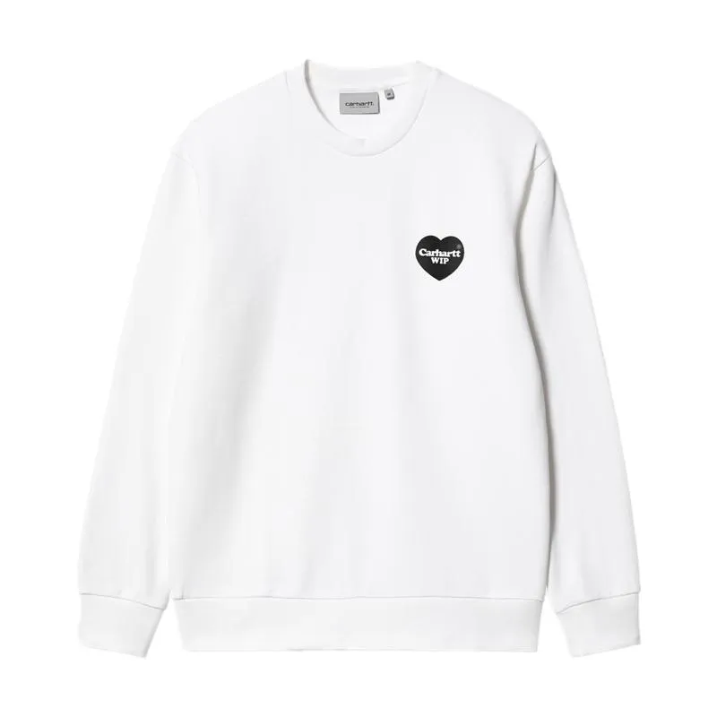 Carhartt WIP Heart Bandana Sweatshirt White/Black