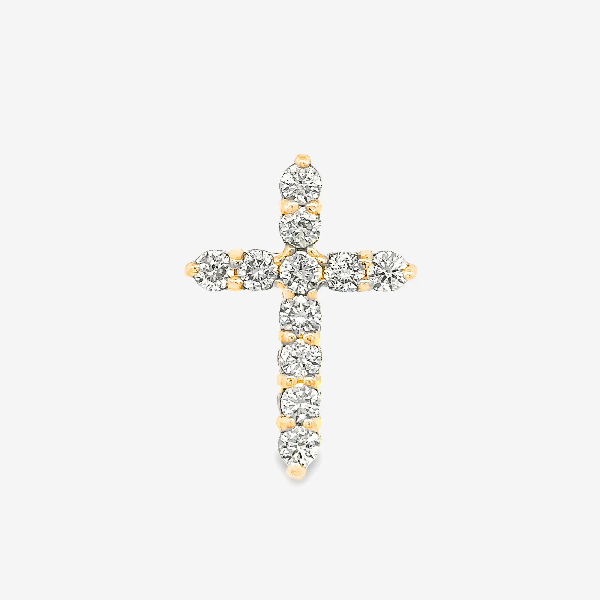 Classic 1.00ct Diamond Cross Pendant