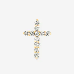 Classic 1.00ct Diamond Cross Pendant