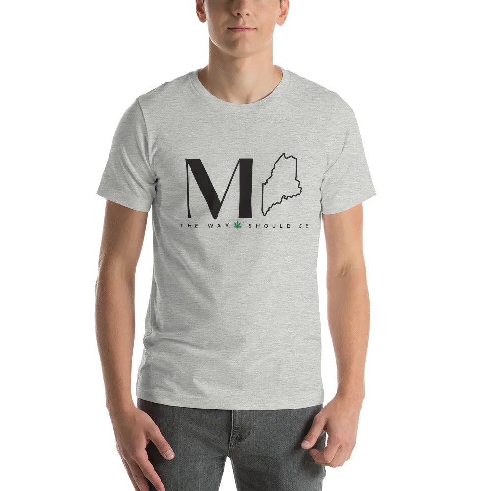 Coastal Maine Cannabis Inspired Unisex T-Shirt