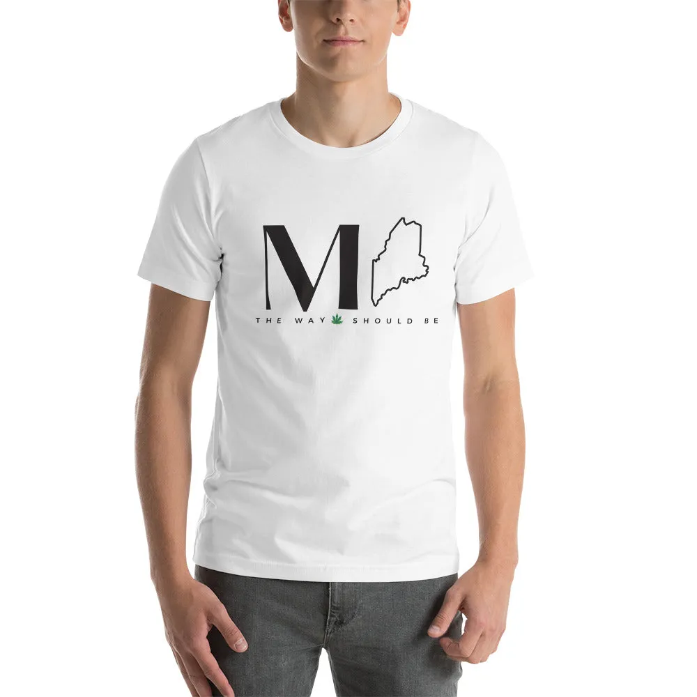 Coastal Maine Cannabis Inspired Unisex T-Shirt