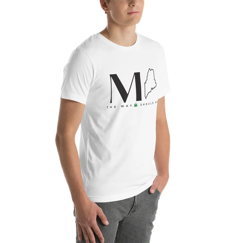 Coastal Maine Cannabis Inspired Unisex T-Shirt