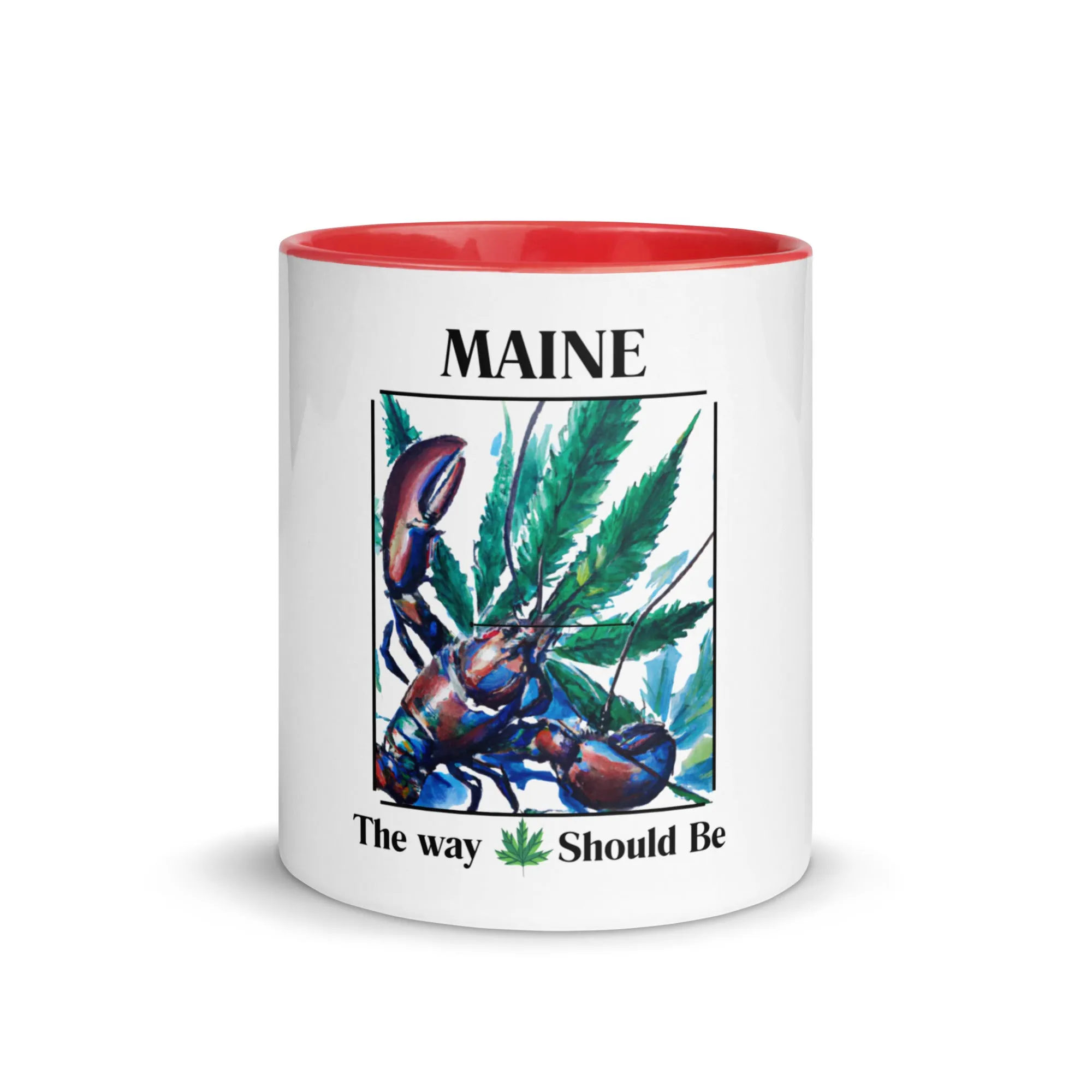 Coastal Maine Unisesx Mug with Color Inside