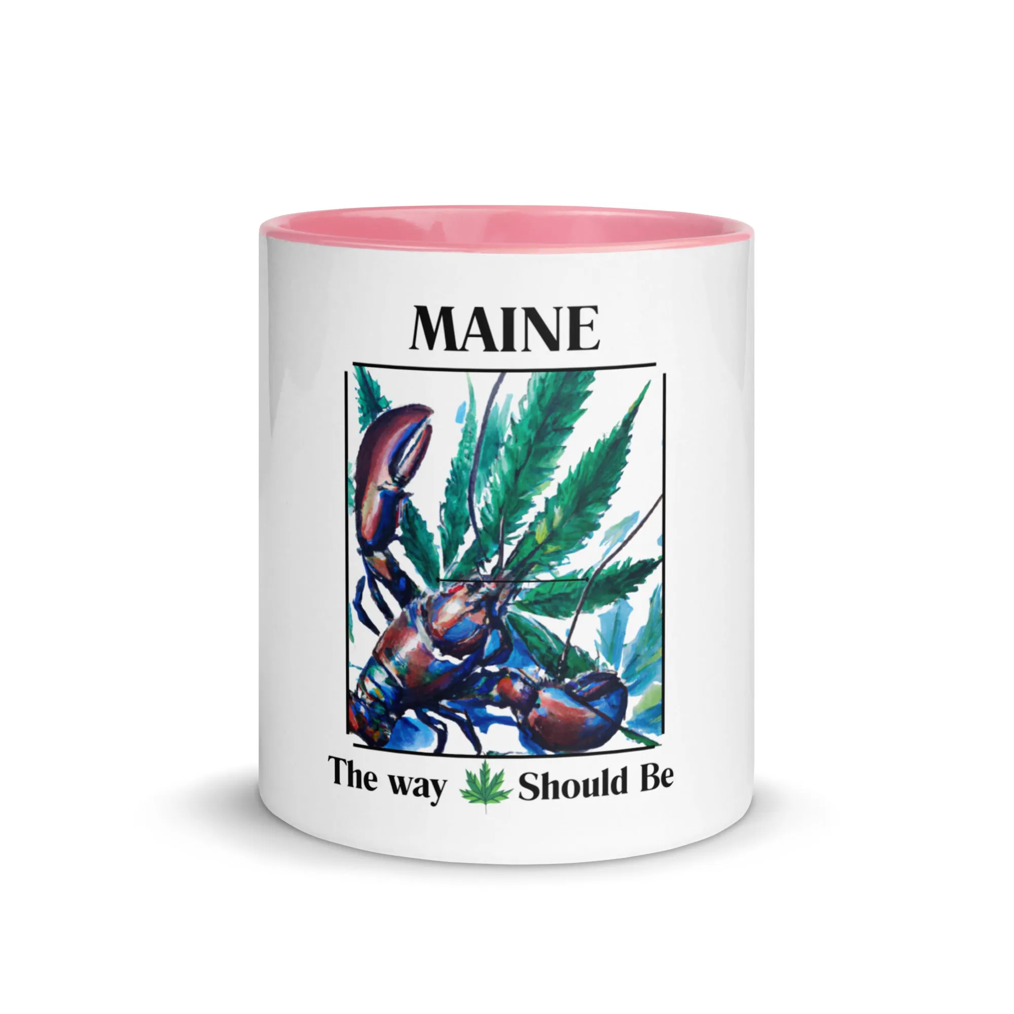 Coastal Maine Unisesx Mug with Color Inside