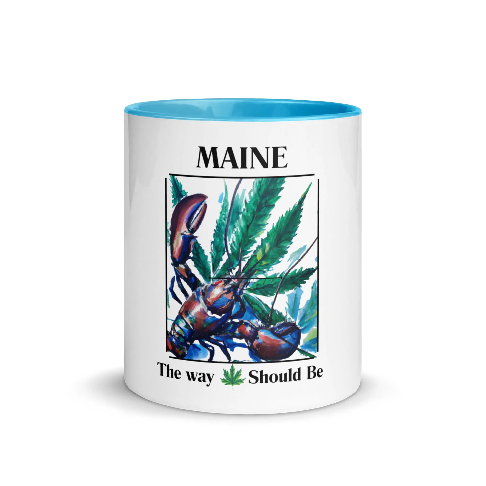 Coastal Maine Unisesx Mug with Color Inside