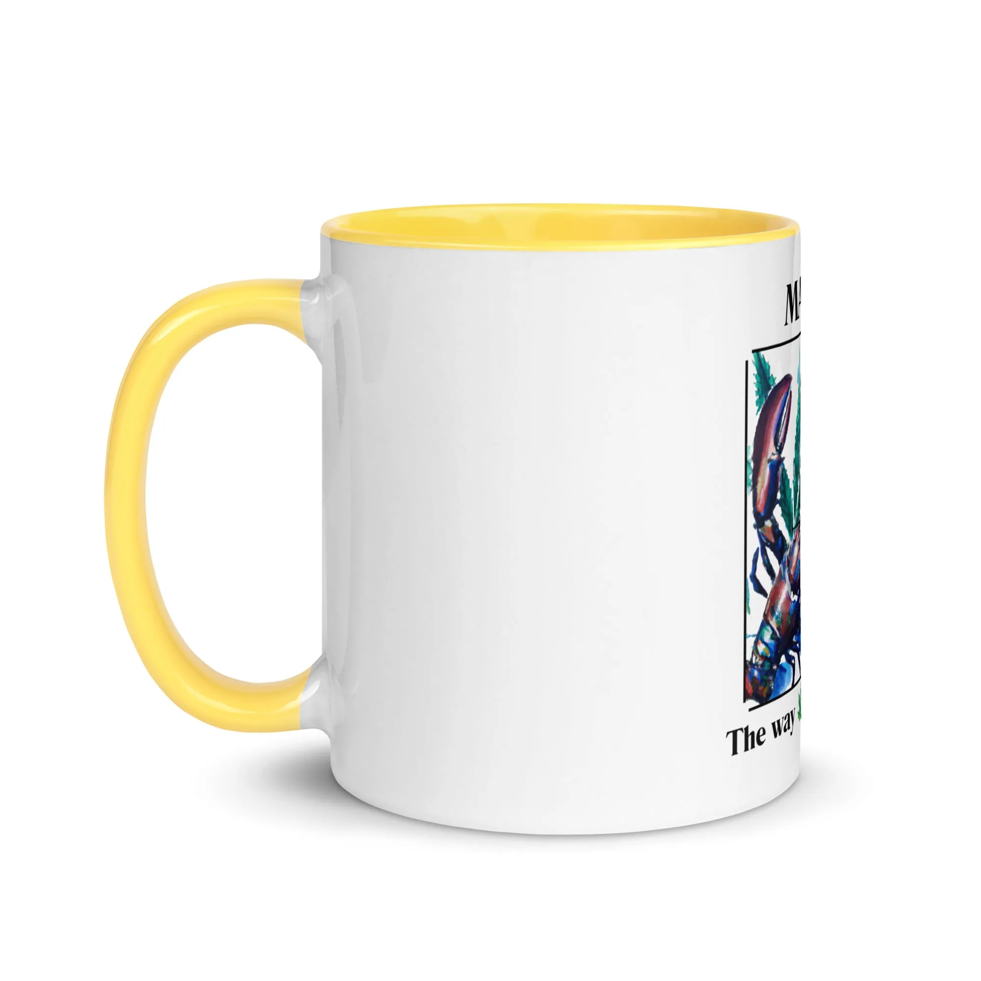 Coastal Maine Unisesx Mug with Color Inside