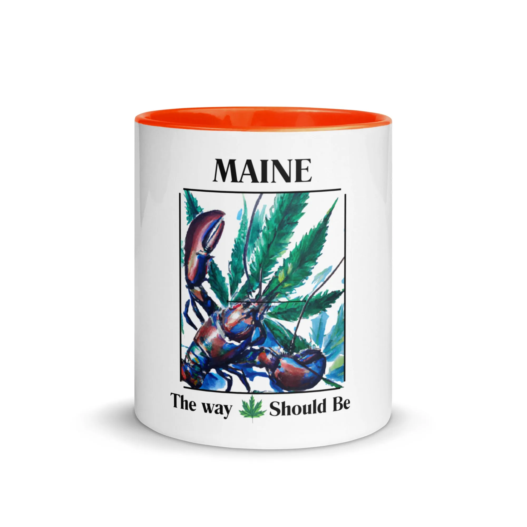 Coastal Maine Unisesx Mug with Color Inside