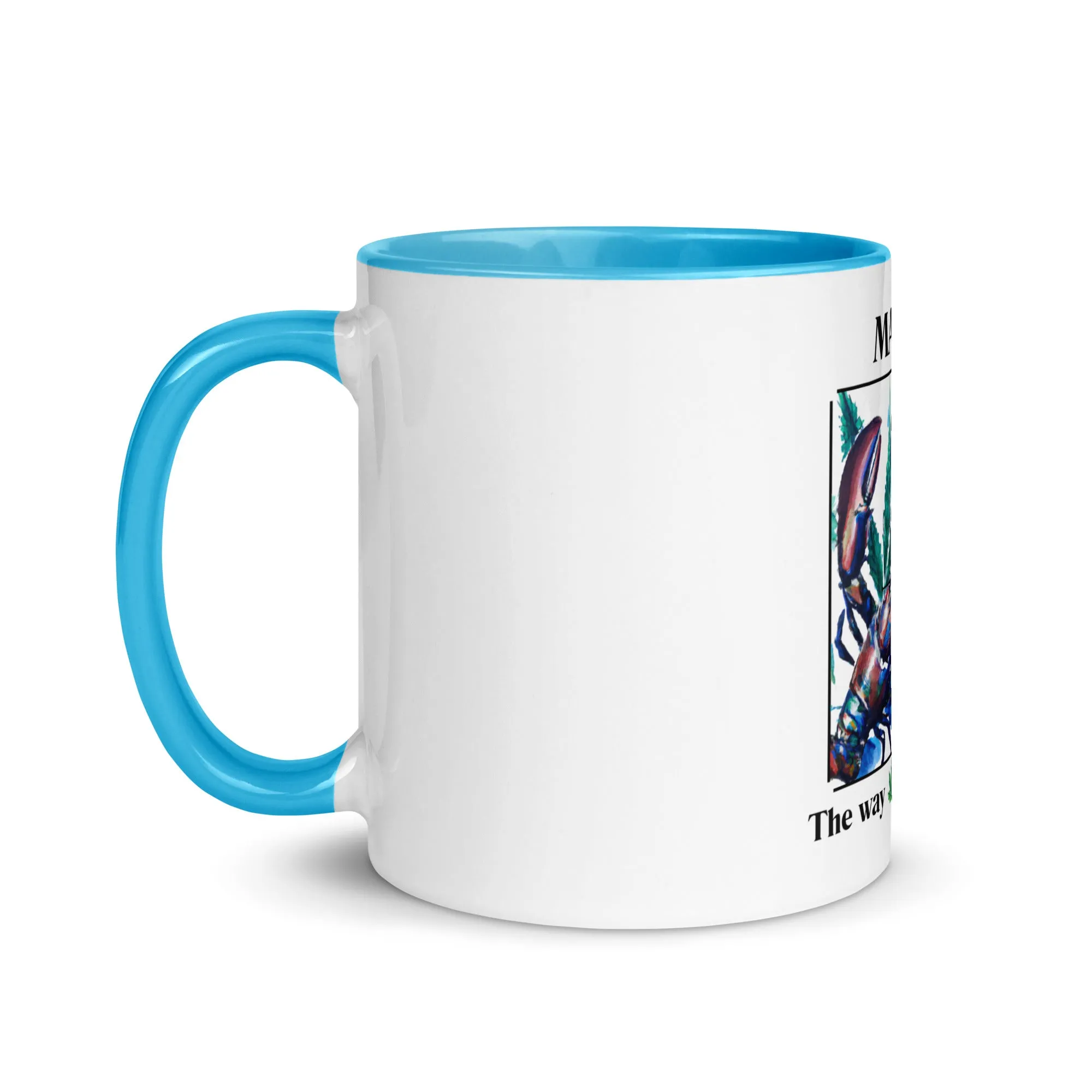 Coastal Maine Unisesx Mug with Color Inside