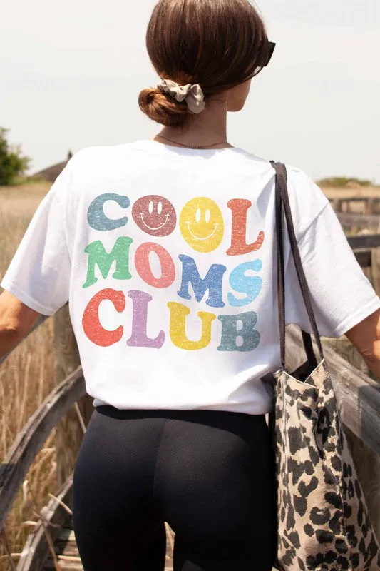 COOL MOMS CLUB GRAPHIC TEE PLUS SIZE