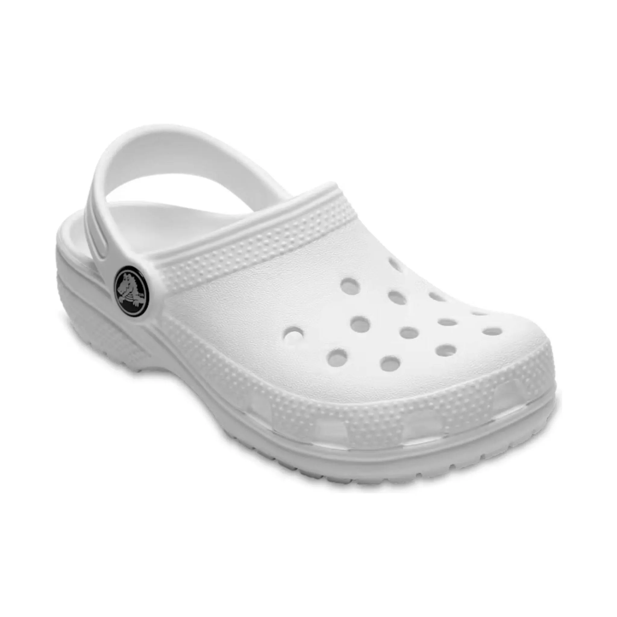 Crocs Kids' Classic Clog - White