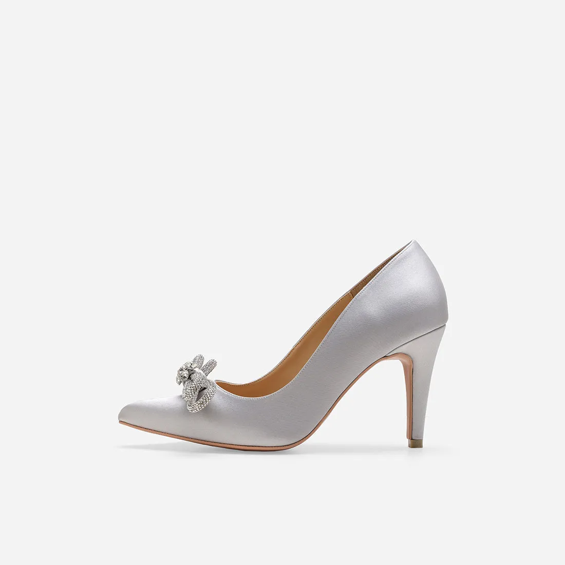 Dazzling Mariko Silver Lining Pumps