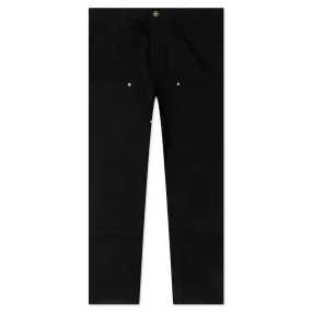 Double Knee Pant - Black